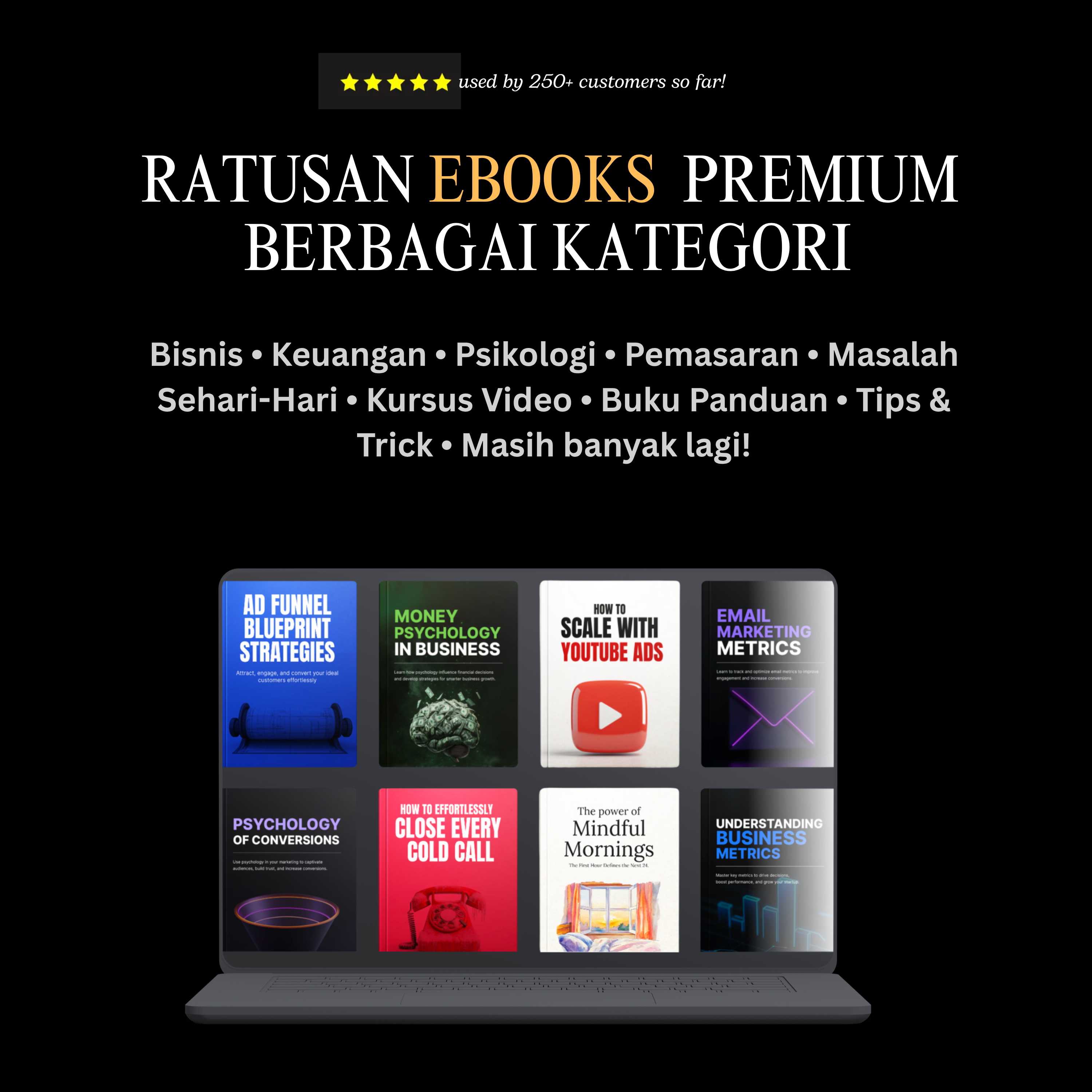 1,000+ Produk Digital Siap Pakai — Branding Ulang &amp; Jual dengan Nama Kamu!