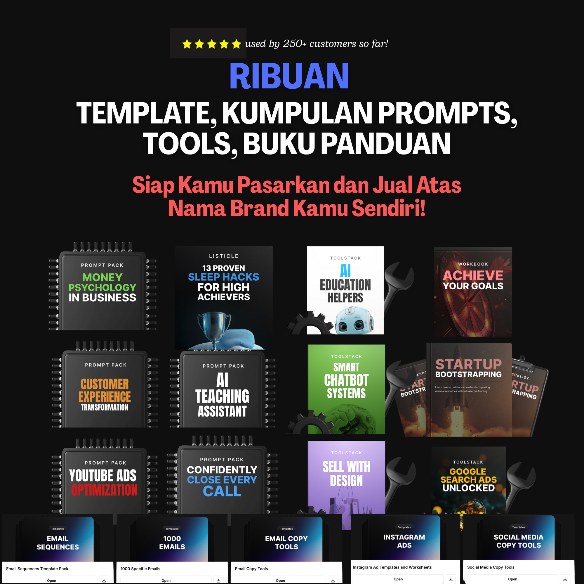 1,000+ Produk Digital Siap Pakai — Branding Ulang & Jual dengan Nama Kamu!