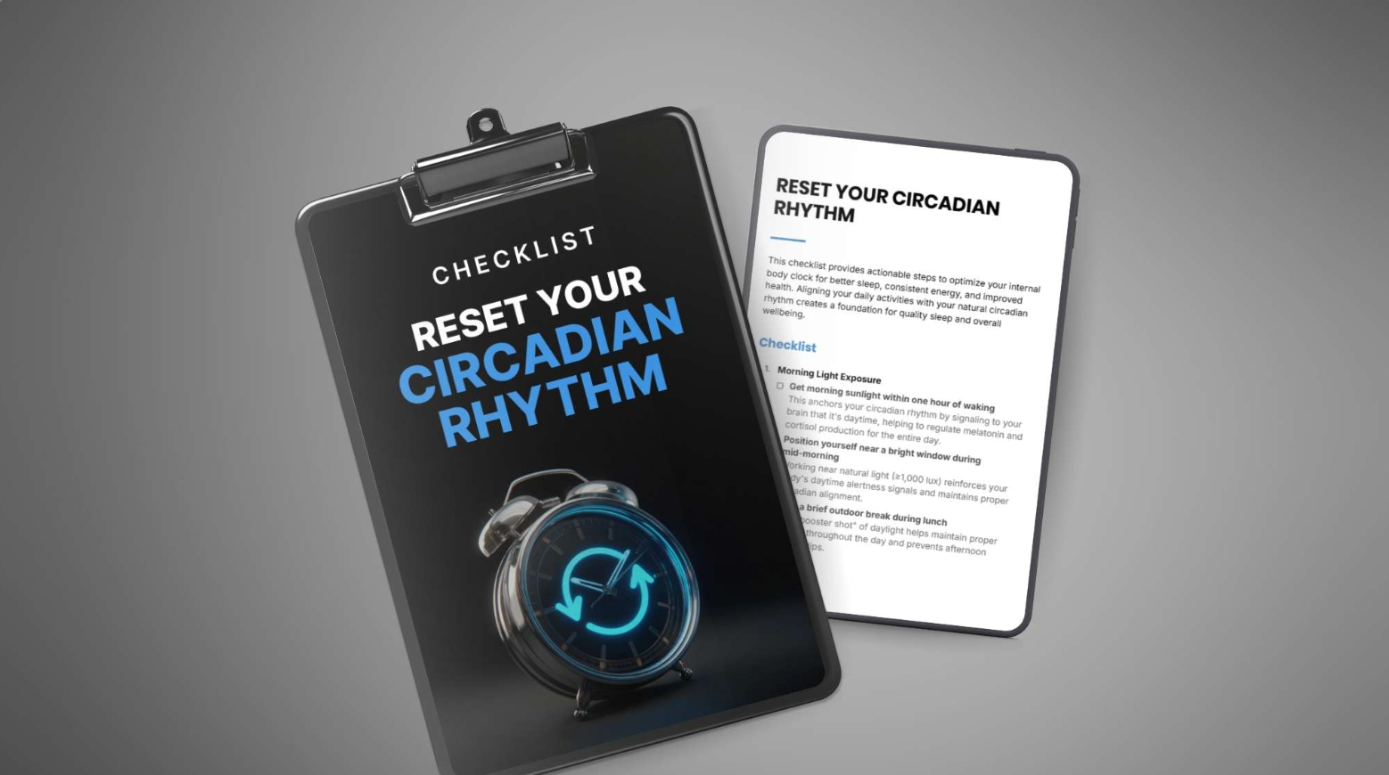 Reset Your Circadian Rhythm