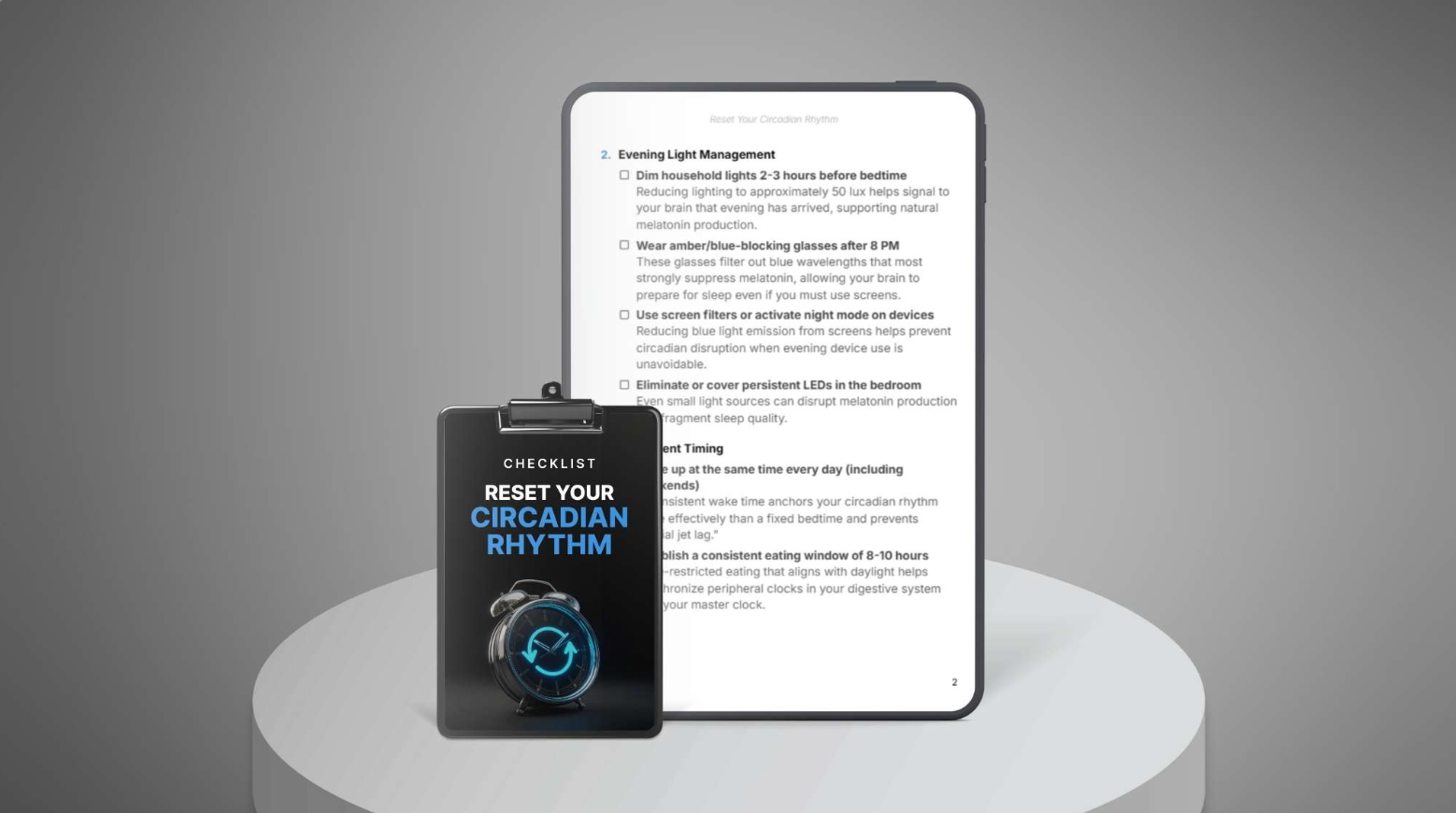 Reset Your Circadian Rhythm